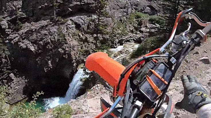 Mountain Biker Records Falling 70-Feet Off Cliff, Lands In Water & Survives | Country Music Videos