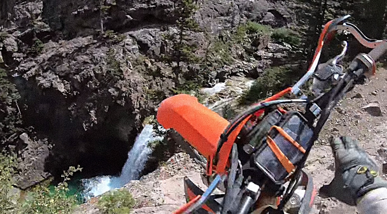 Mountain Biker Records Falling 70-Feet Off Cliff, Lands In Water & Survives | Country Music Videos