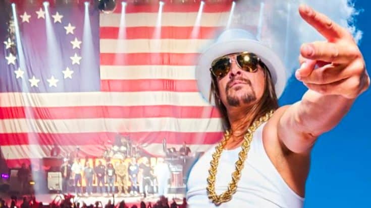 Kid Rock Now Displays Betsy Ross Flag At Concerts | Country Music Videos