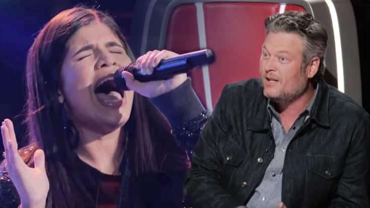 Blake Shelton Calls 15-Year-Old ‘Voice’ Singer’s Blind Audition “Perfect” | Country Music Videos