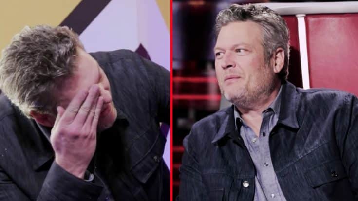 Blake Gets Hit On Head With Wood Plank – Can’t Tell A Lie Anymore In ‘Voice’ Skit | Country Music Videos