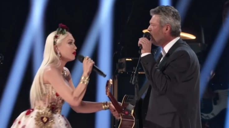 Blake Shelton, Gwen Stefani Sing Duet “Nobody But You” At Grammy Awards | Country Music Videos