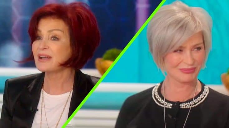 Sharon Osbourne Debuts New Platinum Hair After 18 Years As A Redhead | Country Music Videos