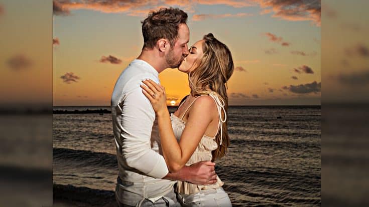 Drew Baldridge Proposes To Girlfriend On Private Beach In Aruba | Country Music Videos