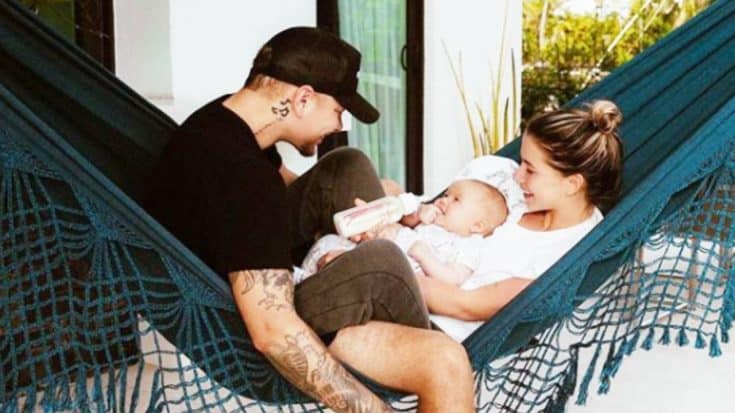 Kane Brown’s Wife Shares Photo With Daughter “Enjoying Our Family Time” | Country Music Videos