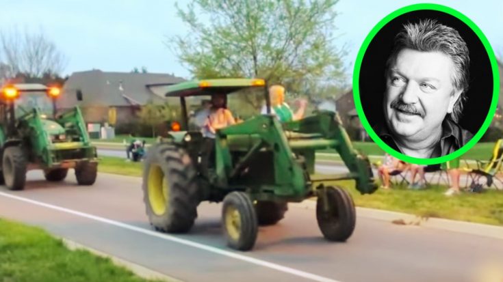 Joe Diffie’s Friends & Neighbors Honor Him With Tractor Parade | Country Music Videos