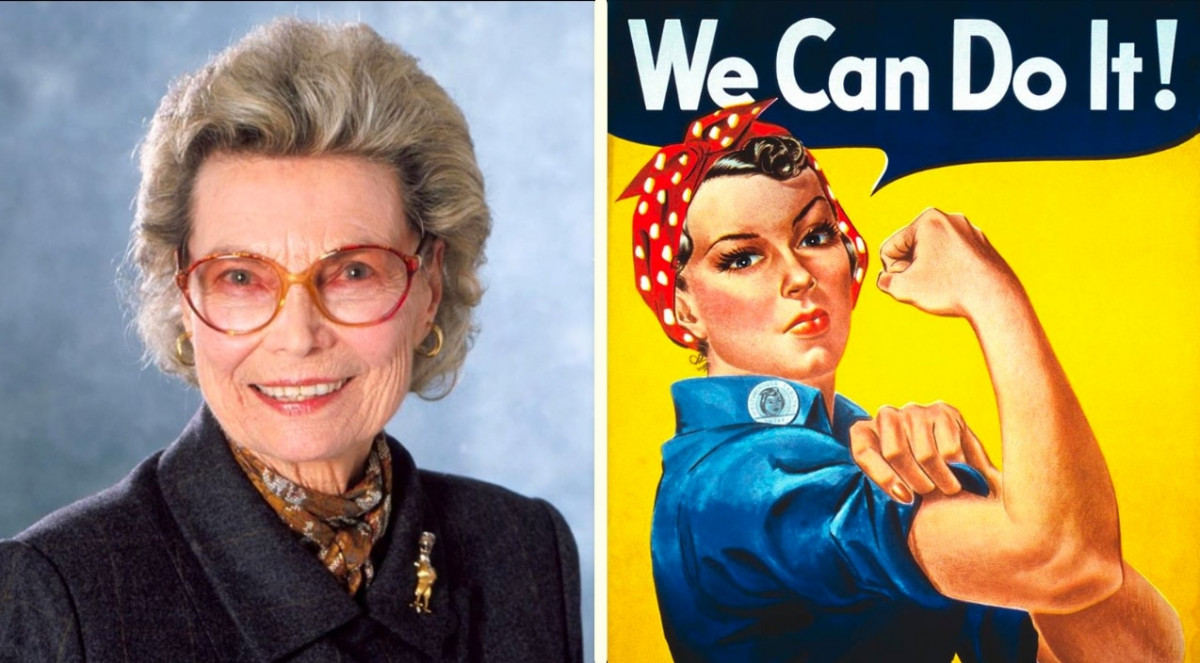 Rosalind P. Walter - Original 'Rosie The Riveter' - Has Passed Away
