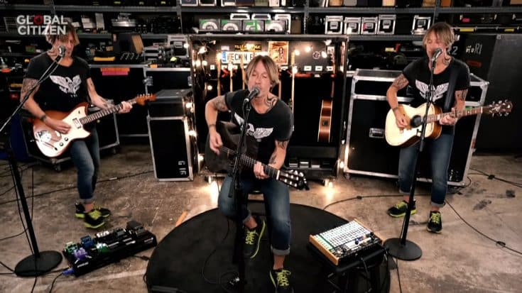 Keith Urban, Keith Urban and Keith Urban Perform ‘Higher Love’ For Benefit Concert | Country Music Videos