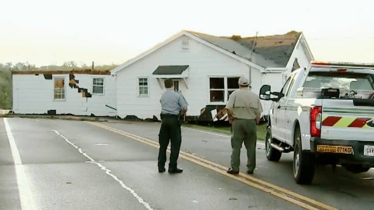 Tornado Picked Up Home & Put It Back Down In The Middle Of Georgia Highway | Country Music Videos