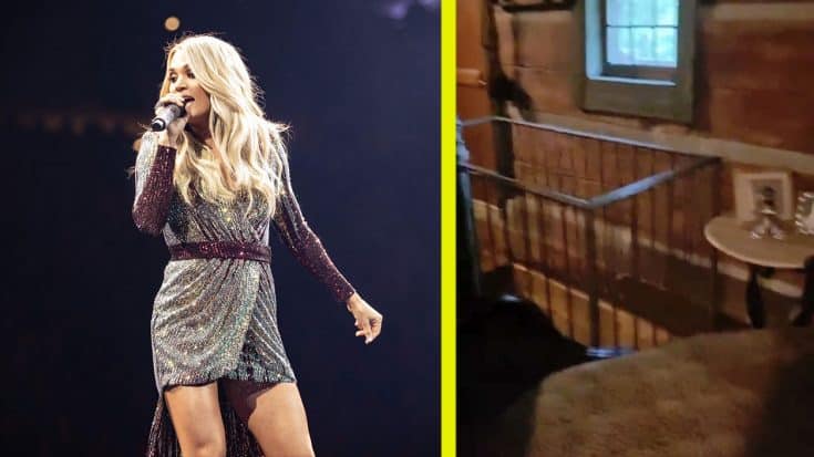 Carrie Underwood Goes Ghost Hunting In Her Cabin | Country Music Videos