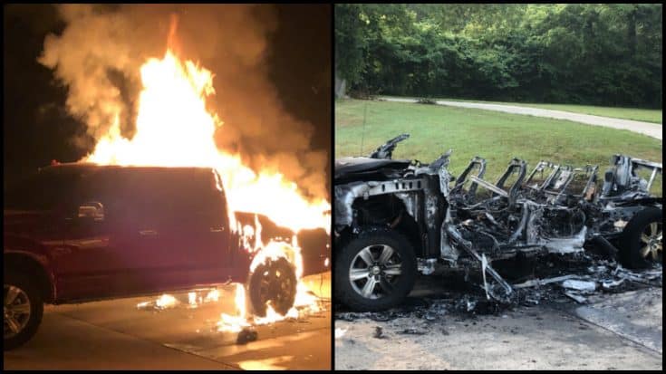 Fireworks Cause Arkansas Senator’s New Truck To Go Up In Flames | Country Music Videos