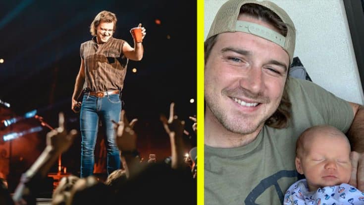 Morgan Wallen Posts Picture With His New Baby Boy | Country Music Videos