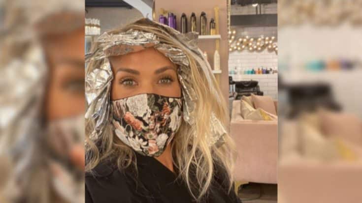 Carrie Underwood Gets Hair Done For First Time In Six Months | Country Music Videos
