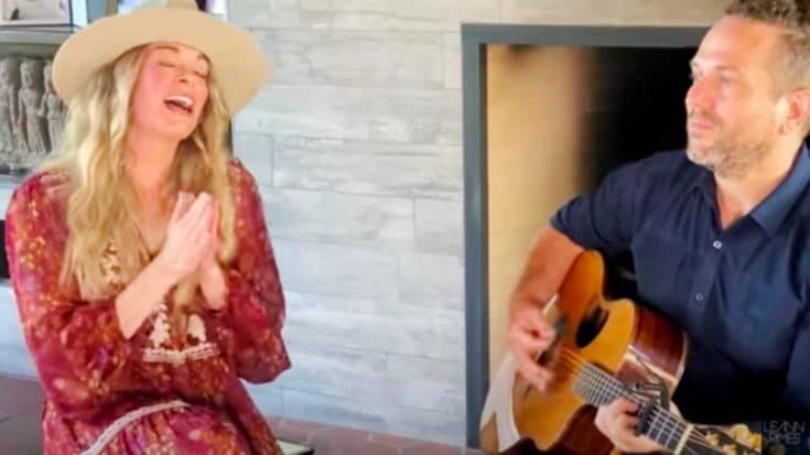 LeAnn Rimes Shares Acoustic Cover Of “Tennessee Whiskey” | Country Music Videos