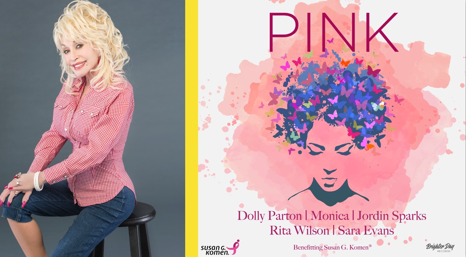 Dolly Parton & Sara Evans Featured On New Song To Fight Breast Cancer | Country Music Videos
