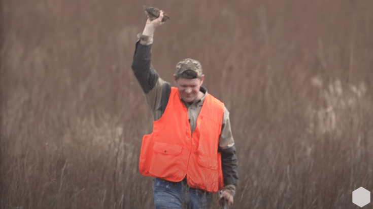 Hunter Grabs Quail As It Flies By Him | Country Music Videos