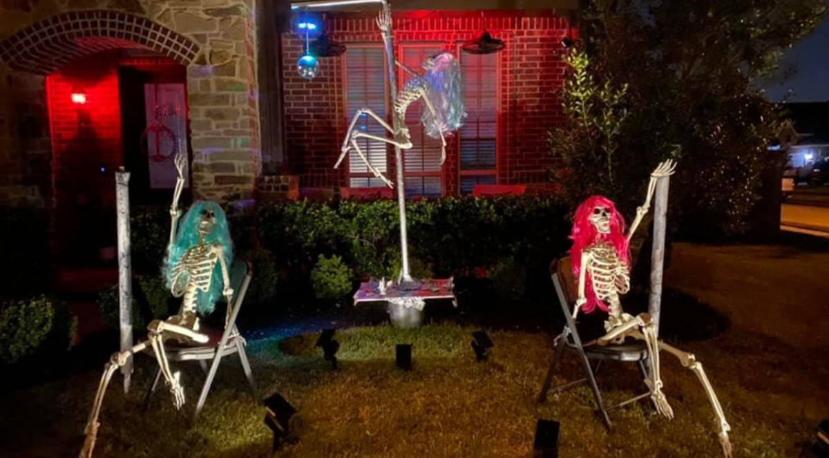 Skeleton Strip HOA Orders Woman To Remove