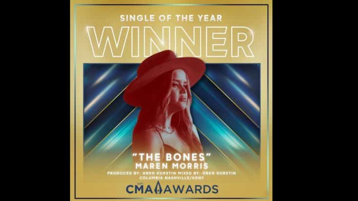 “The Bones” By Maren Morris Named CMA Single Of The Year | Country Music Videos