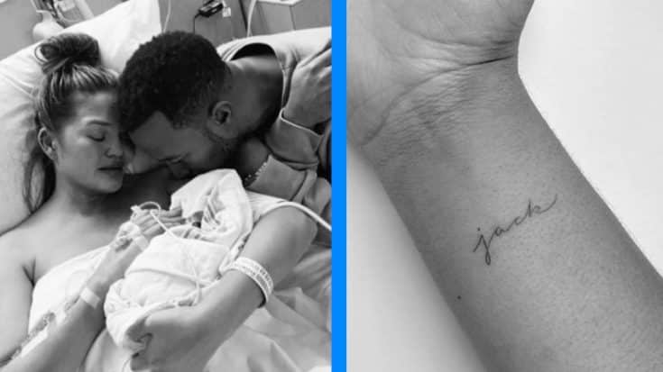 John Legend Gets Tattoo Honoring Late Son Jack | Country Music Videos