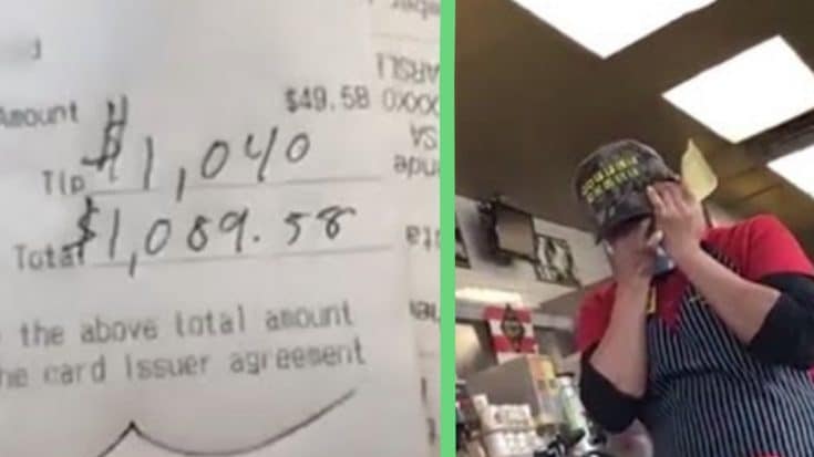 Man Eats 18 Waffles At Waffle House & Leaves Waitress $1,040 Tip | Country Music Videos
