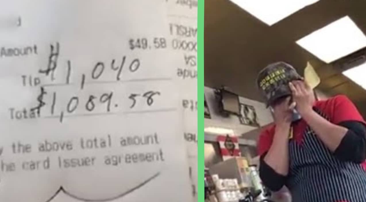 Man Eats 18 Waffles At Waffle House & Leaves Waitress $1,040 Tip | Country Music Videos
