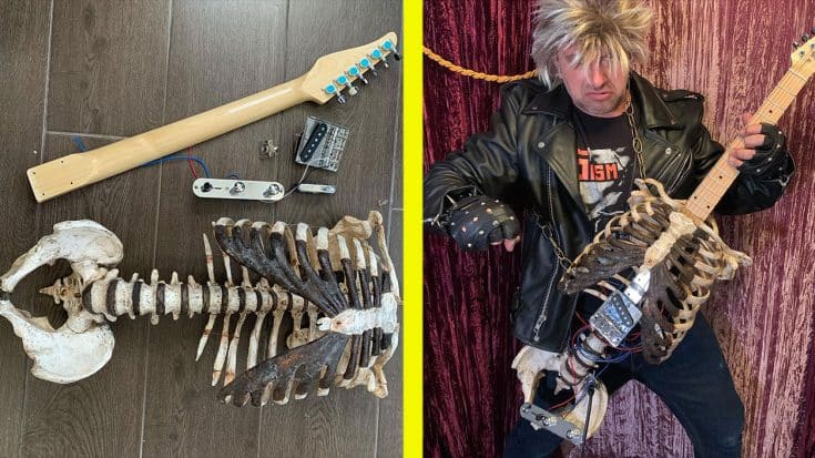 Man Built A Guitar Out Of His Dead Uncle’s Skeleton | Country Music Videos