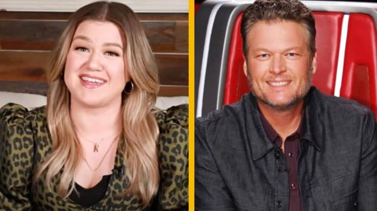 Blake’s Bathroom Prank Outed By Kelly Clarkson | Country Music Videos
