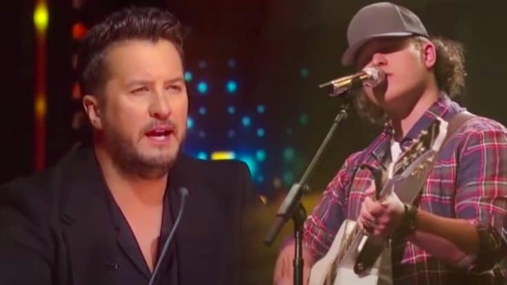 Luke Bryan Caught Singing Along With “Idol” Contestant’s Chris Stapleton Cover | Country Music Videos