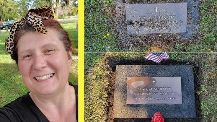 Woman Cleans Over 600 Soldiers’ Gravestones For Memorial Day | Country Music Videos