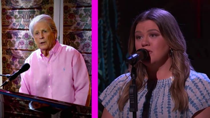 Kelly Clarkson Joins Beach Boys’ Brian Wilson For “God Only Knows” | Country Music Videos
