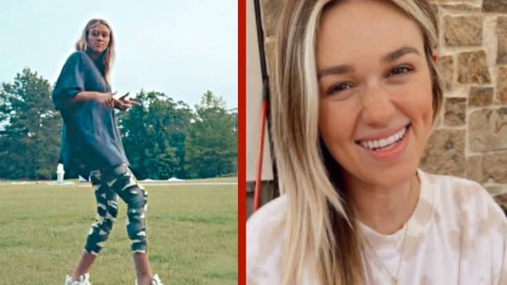 Sadie Robertson Shows Off Dance Moves To “Rapper’s Delight” | Country Music Videos