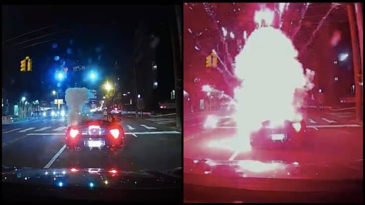 Lit Firework Thrown Into Convertible At Intersection, “Do I Still Have My Fingers?” | Country Music Videos