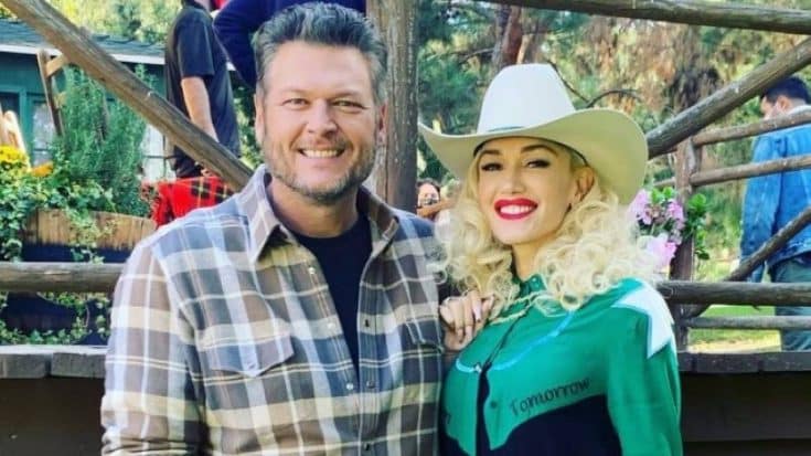 See Blake Shelton And Gwen Stefani’s First Dance | Country Music Videos