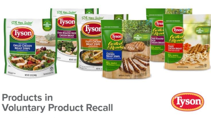 8.5M Pounds Of Tyson Chicken Recalled After One Death | Country Music Videos
