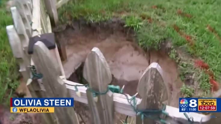 Florida Man Finds Massive Hole In Backyard, Concerned For His Safety | Country Music Videos