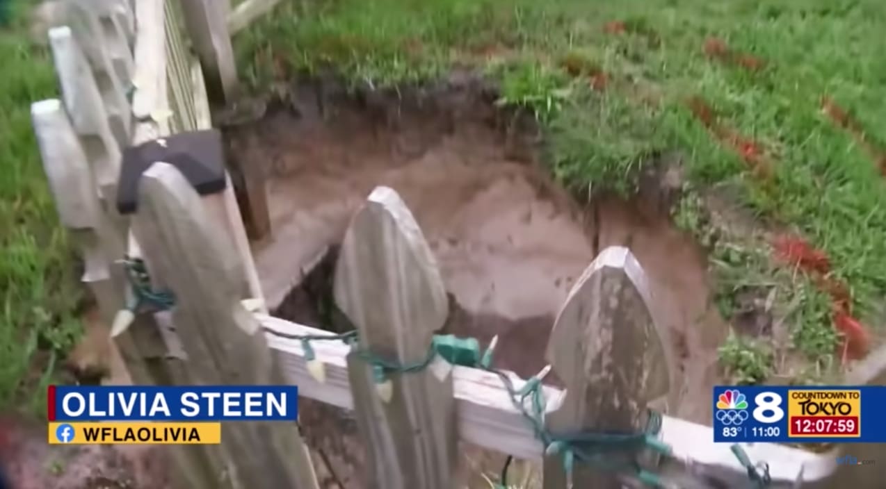 Florida Man Finds Massive Hole In Backyard, Concerned For His Safety | Country Music Videos
