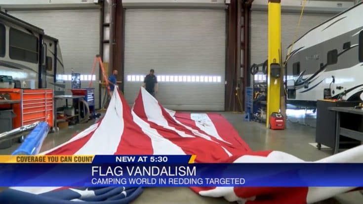 80ft US Flag Stolen & Vandalized In California | Country Music Videos