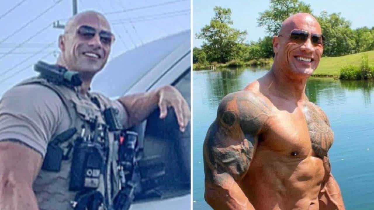 The Rock Reacts To Cop Who Everyone Says Looks Just Like Him | Country Music Videos