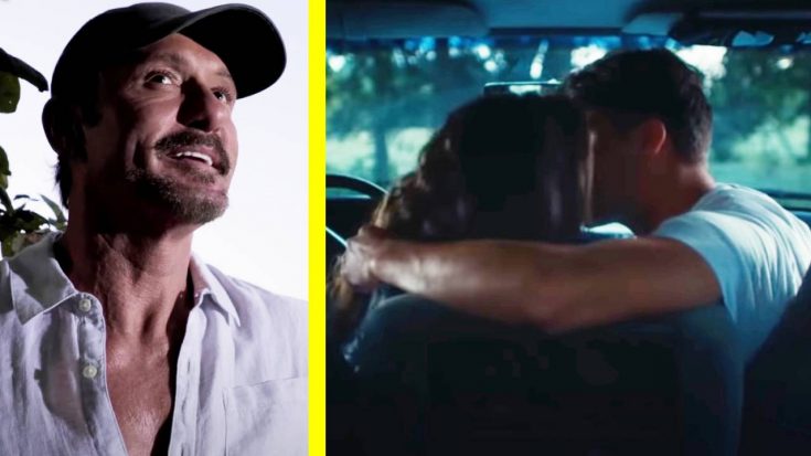 Tim McGraw Squirms While Watching His Daughter Kiss In New Music Video | Country Music Videos