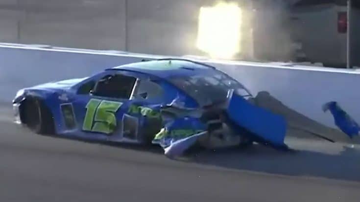 NASCAR Driver Transported To Hospital Following Crash | Country Music Videos