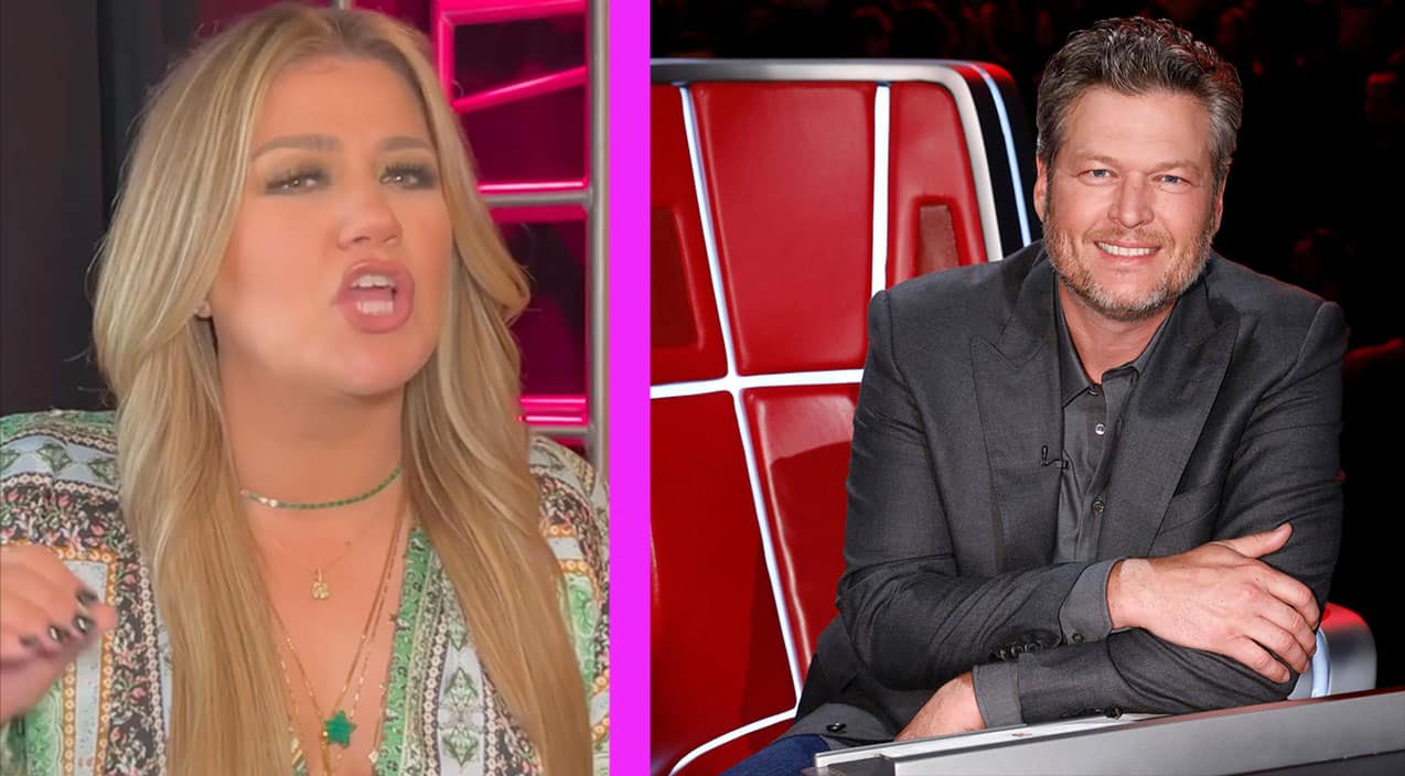 Kelly Clarkson Reacts To Blake Shelton Saying She Doesn’t Know Country Music | Country Music Videos
