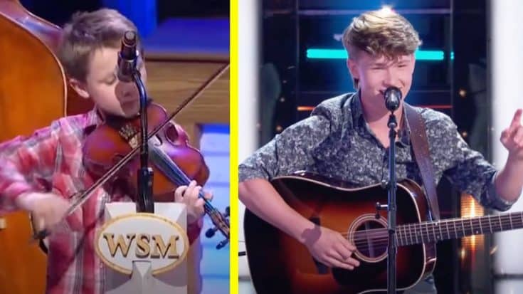 Fiddle Prodigy Carson Peters Auditions For “The Voice” | Country Music Videos