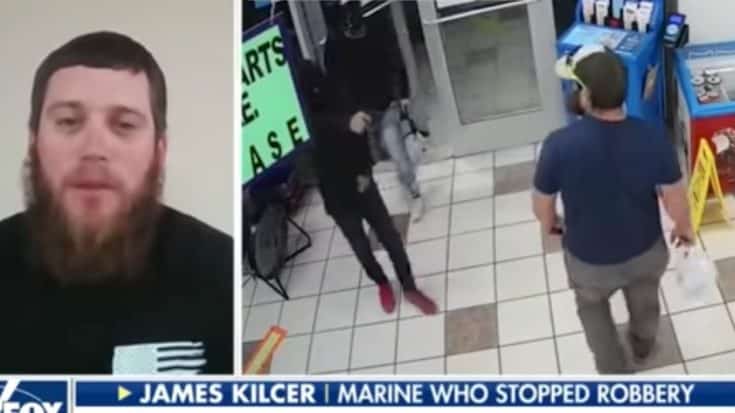 Marine Veteran Who Disarmed Robber Speaks Out About Incident | Country Music Videos