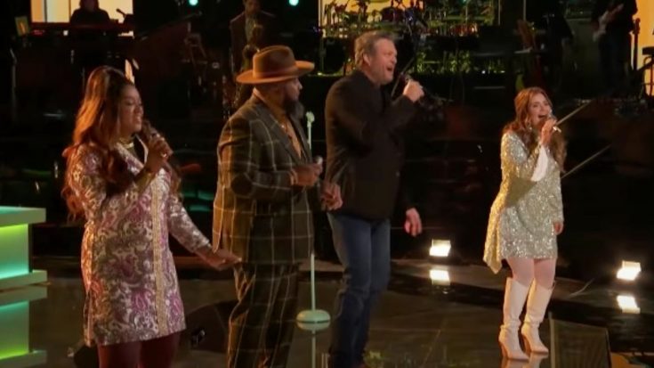 Blake Shelton’s “Voice” Team Delivers Outstanding Cover Of “Sugar Pie Honey Bunch” | Country Music Videos