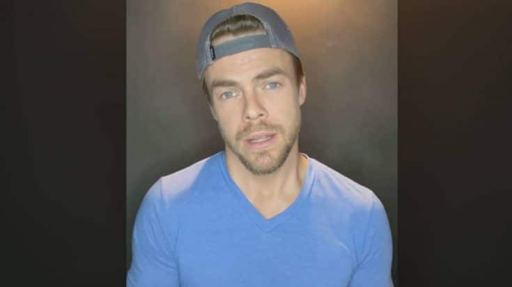 Derek Hough Reveals COVID-19 Diagnosis | Country Music Videos