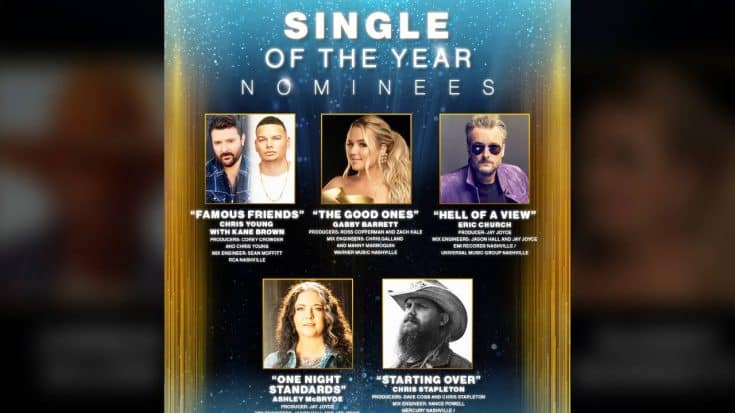 CMA Award For Single Of The Year Goes To… | Country Music Videos