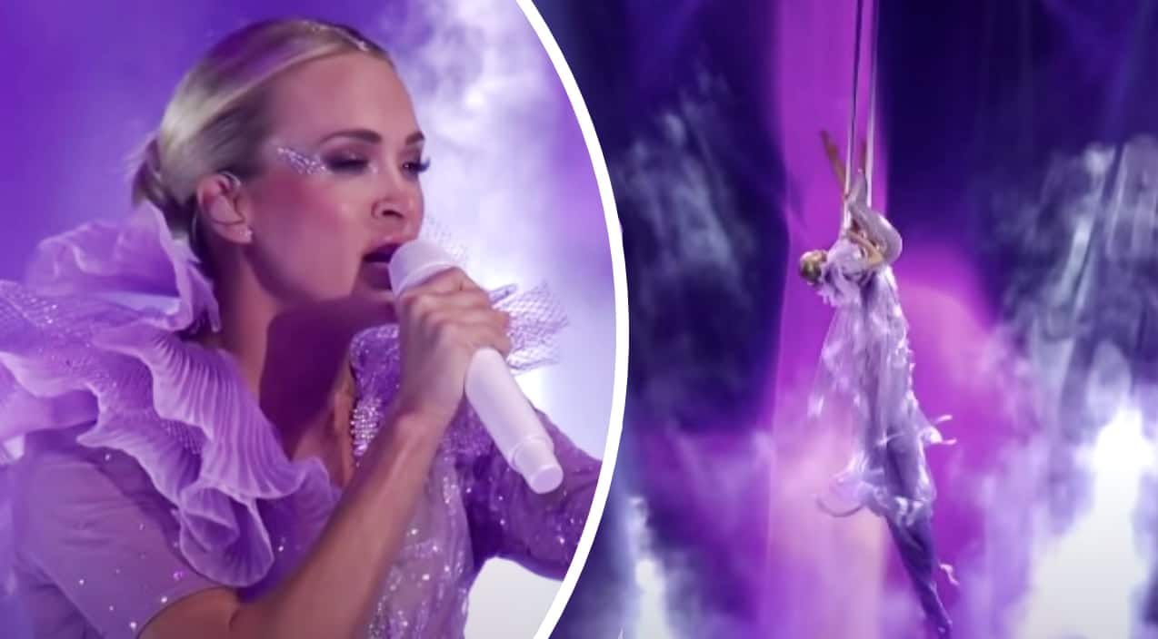 Carrie Underwood Performs Acrobatics While Singing For CMT Music Awards | Country Music Videos