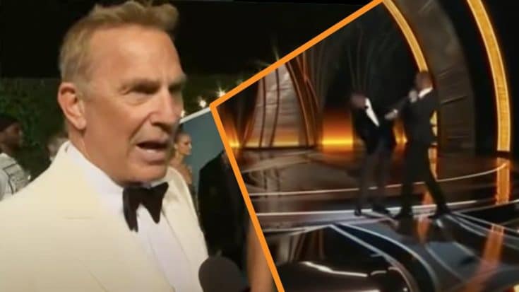 Kevin Costner Shares Thoughts About The Oscars Slap | Country Music Videos