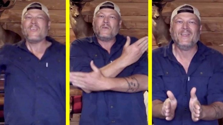 Blake Shelton Shows Off Hilarious Dance Moves In New TikTok Video | Country Music Videos