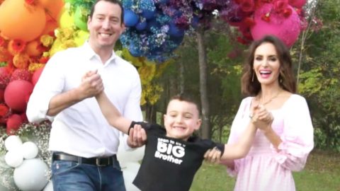 NASCAR’s Kyle Busch & Wife Samantha Welcome Baby Girl After Struggles With Infertility | Country Music Videos